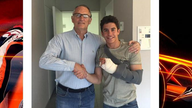 Έσπασε το δάχτυλό του ο Marquez